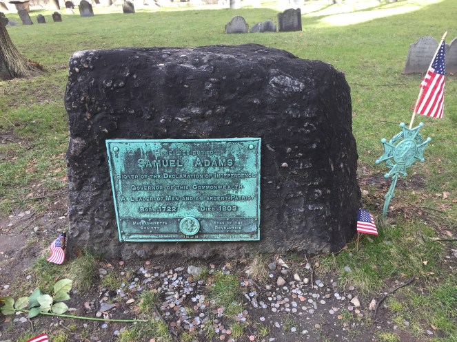 Samuel Adam's grave