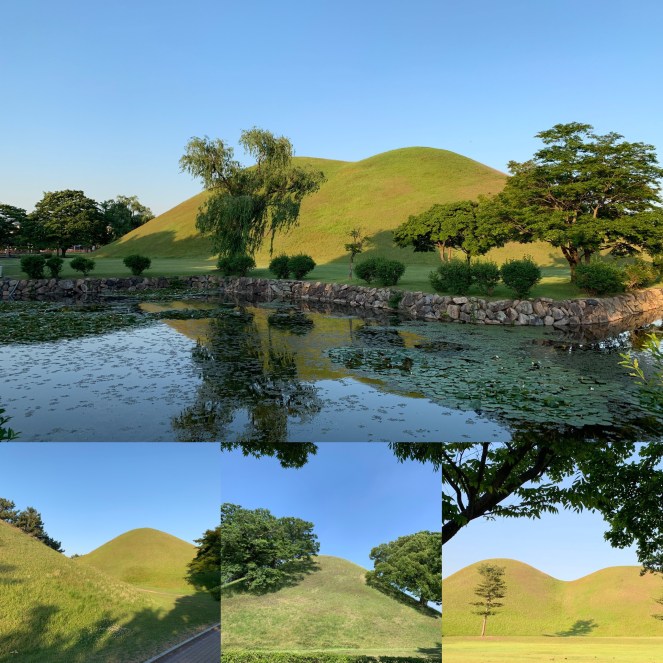 Gyeongju burial mounds