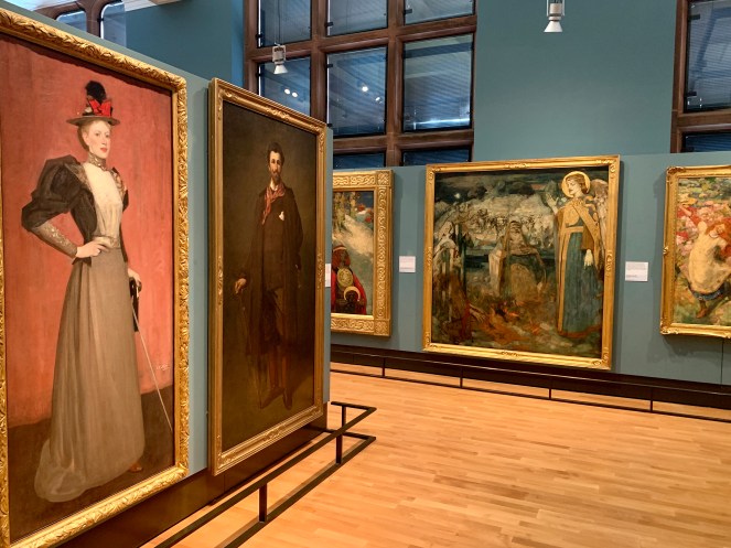 A collection of paintings by the Glasgow Boys