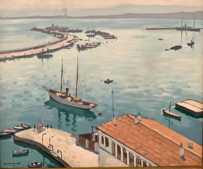 The Port of Algiers by Albert Marquet, 1922