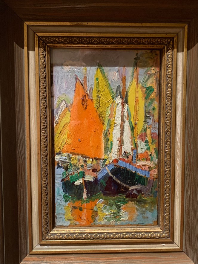 Sails, Venice by Lesley Hunter, 1922