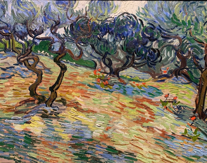 Olive Trees by Vincent Van Gogh, 1889