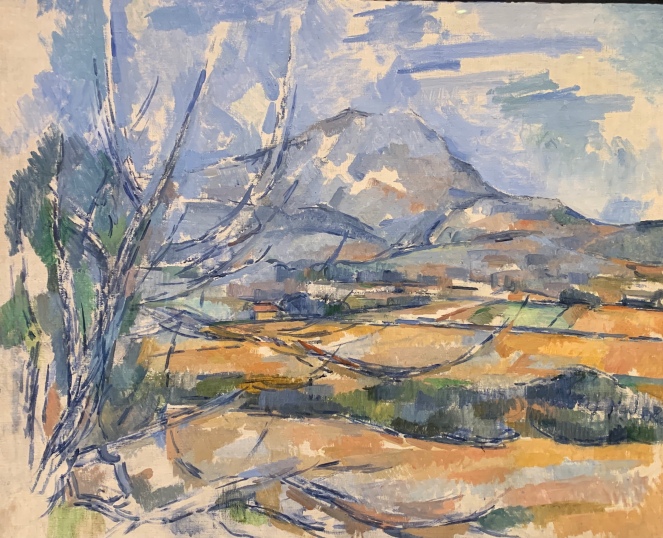 Montagne Sainte Victoire by Paul Cezanne, 1890