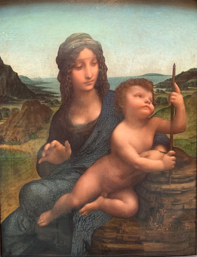 The Madonna of the Yarnwinder, by Leonardo Da Vinci, 1501