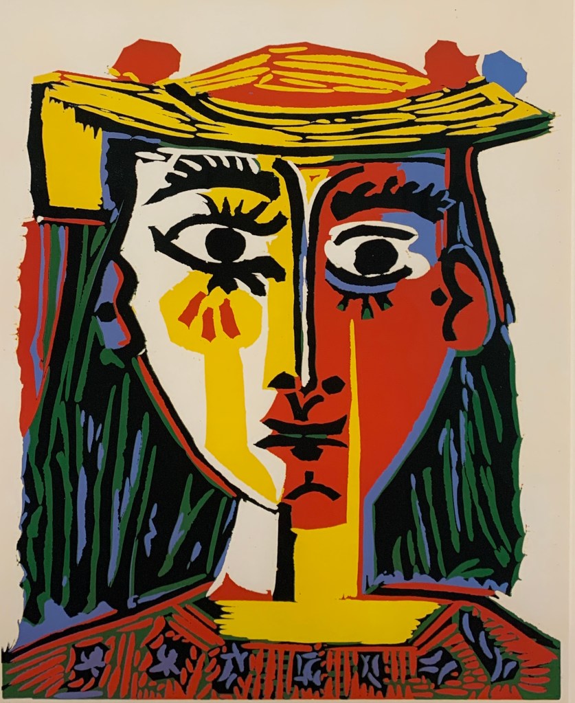 Girl with a hat by Picasso