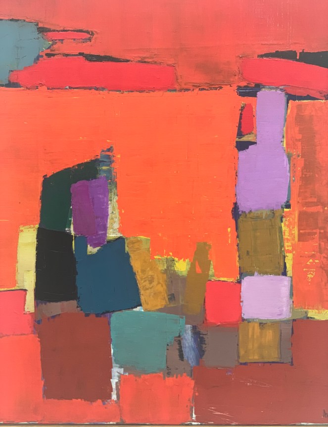 Figure by the sea, Nicholas de Stael, 1952