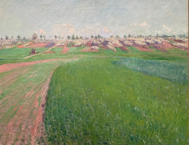Hill at Colombes, Gustave Caillebotte, 1884