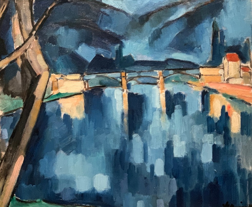 The Bridge at Chatou, Maurice de Vlaminck, 1909