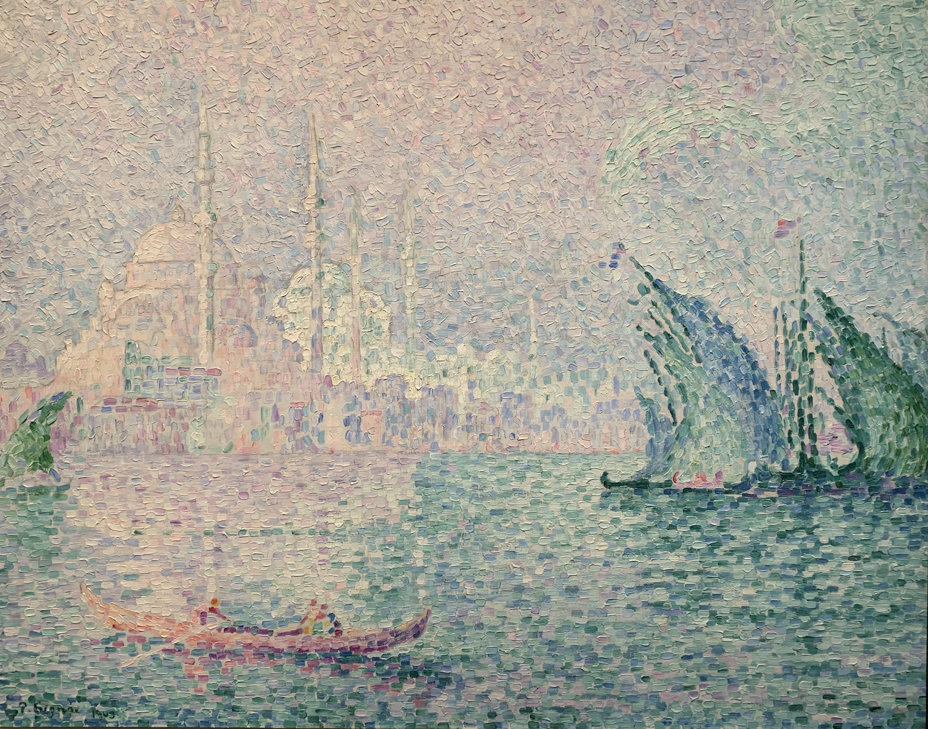 Constantinople, New Mosque, Paul Signac, 1909