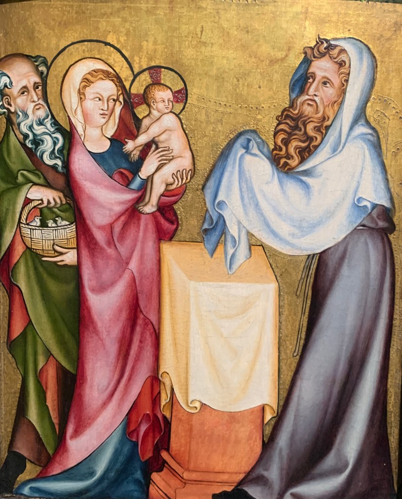 Medieval painting from the Wallraf Rcihartz museum