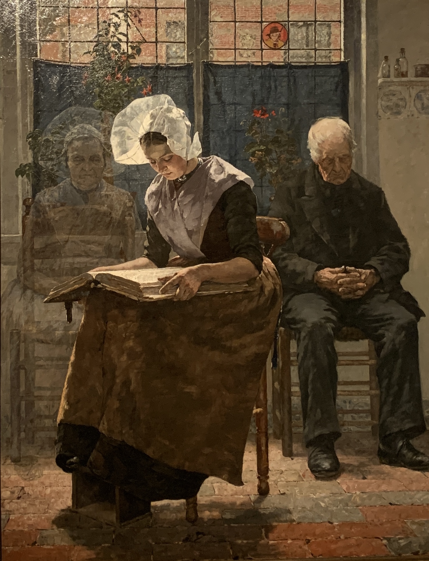 L'absente au jours de morts, Walter MacEwen, 1889