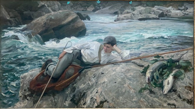 'On his holidays, Norway', John Singer Sargent, 1901