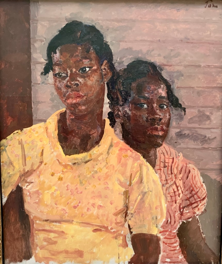 'Two Jamaican Girls' by Augustus John, 1937