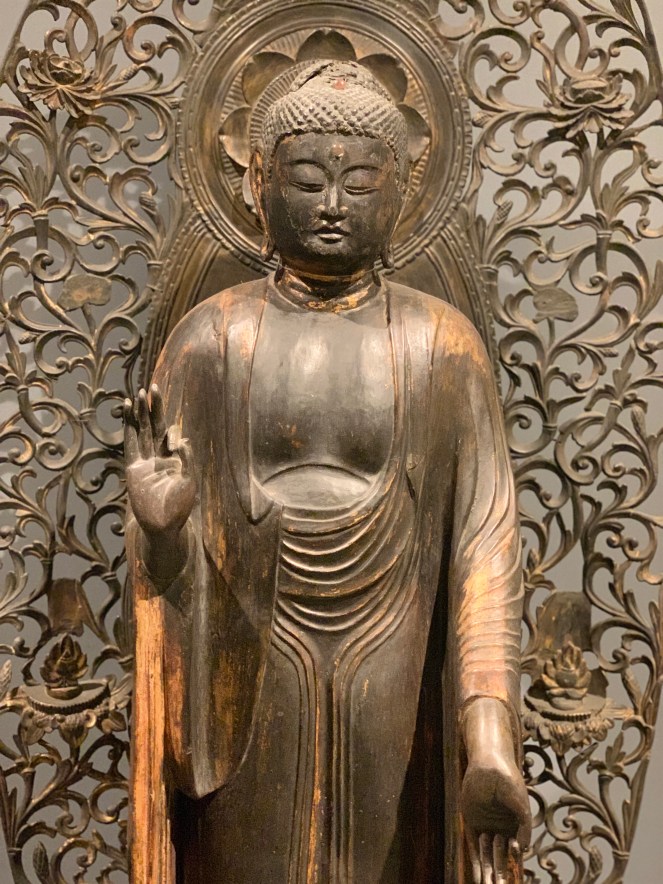 Close up of Japanese buddha
