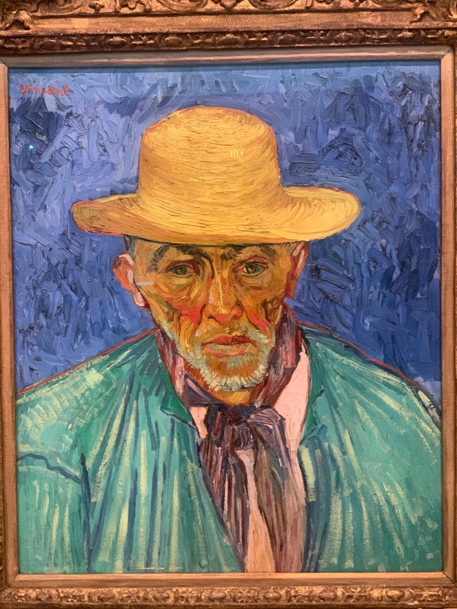 Portrait of a peasant by Vincent Van Gogh