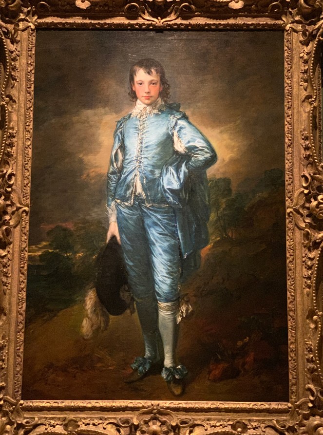 The Blue Boy by Thomas Gainsborough